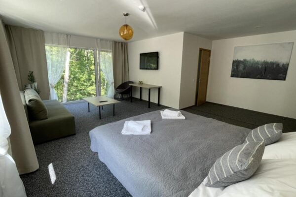 hotel-senleja-accommodation Hotel Senleja exterior and rooms in Gauja National Park Sigulda